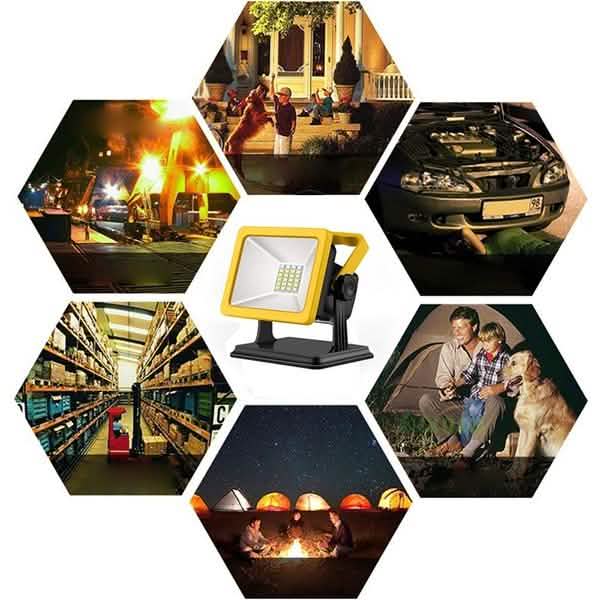 180¬∞ Rotatable Flood Lights DailySale
