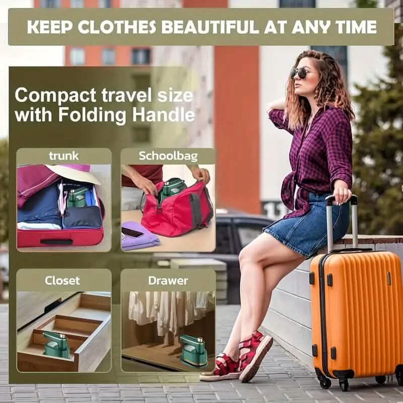 180° Rotating Mini Portable Folding Steam Iron DailySale