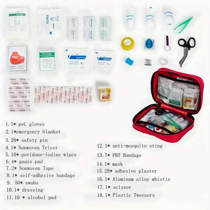 184-Piece: Multi-Purpose First Aid Kit DailySale