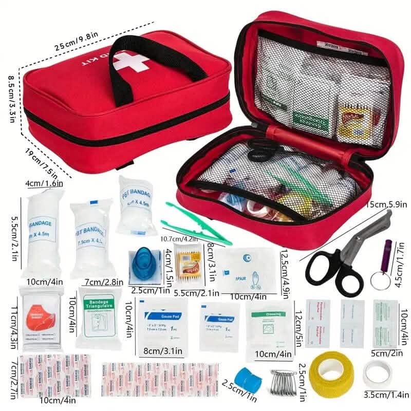 184-Piece: Multi-Purpose First Aid Kit DailySale
