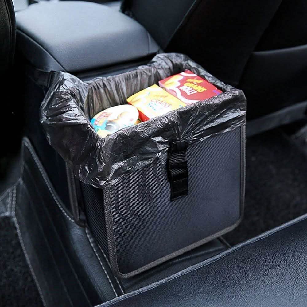 1.85 Gallon Hanging Car Trash Can Waterproof Litter Garbage Bag Organizer DailySale