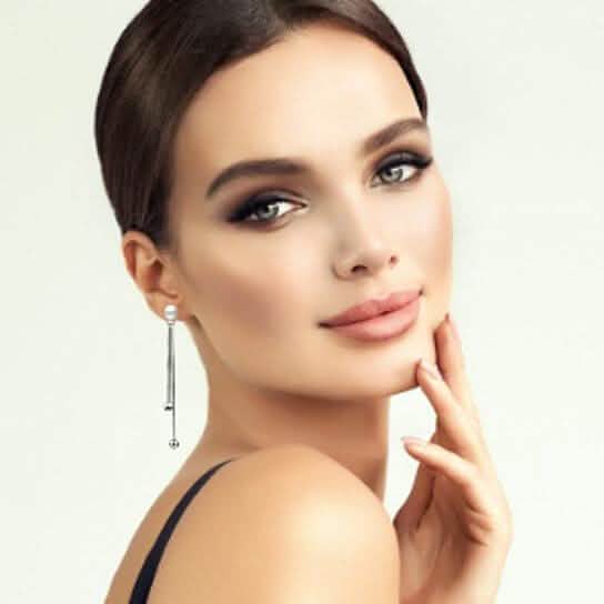 18K Bead Ball And Pearl Long Drop Earrings DailySale