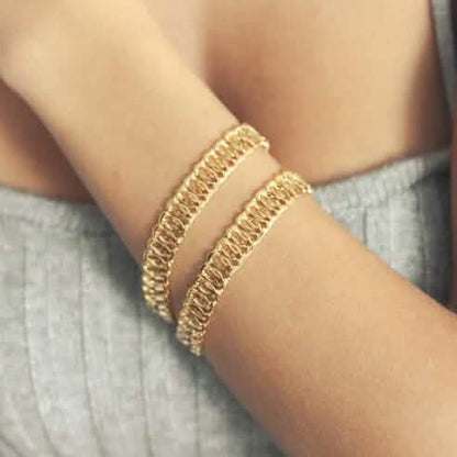 18K Gold Chunky Chain Bracelet DailySale