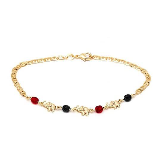 18k Gold Plated Elephant Anklet for Women DailySale