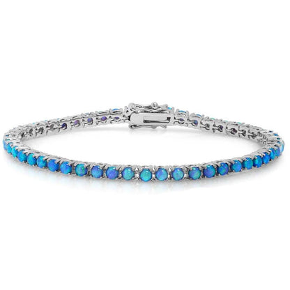 18K Gold Plated Opal Tennis Bracelets DailySale