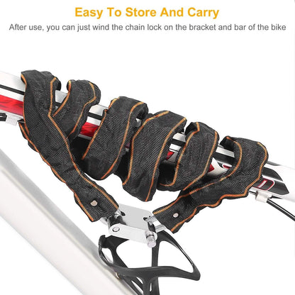 1.8m Bike Chain Lock with 3 Keys Heavy Duty Security Lock DailySale