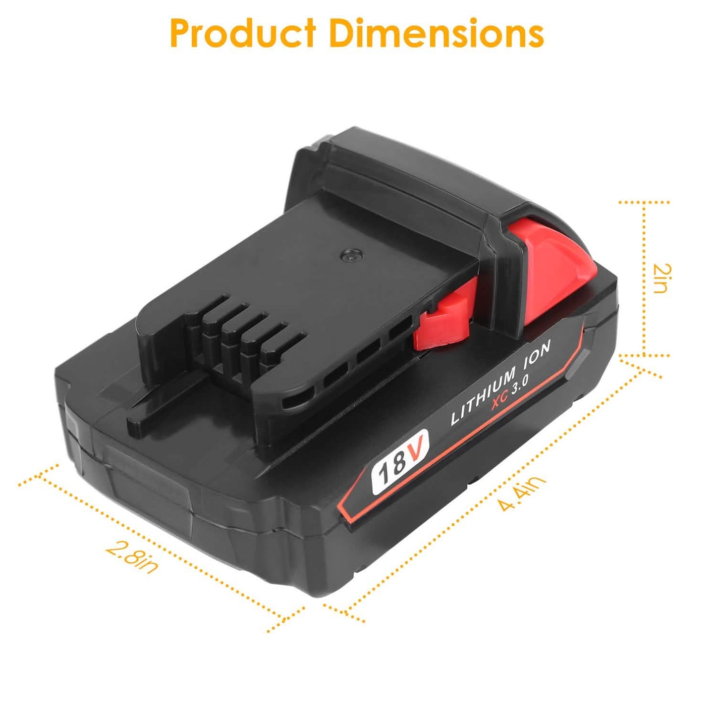 18V Battery Replacement Compatible with Milwaukee M18 Cordless Power Tool DailySale