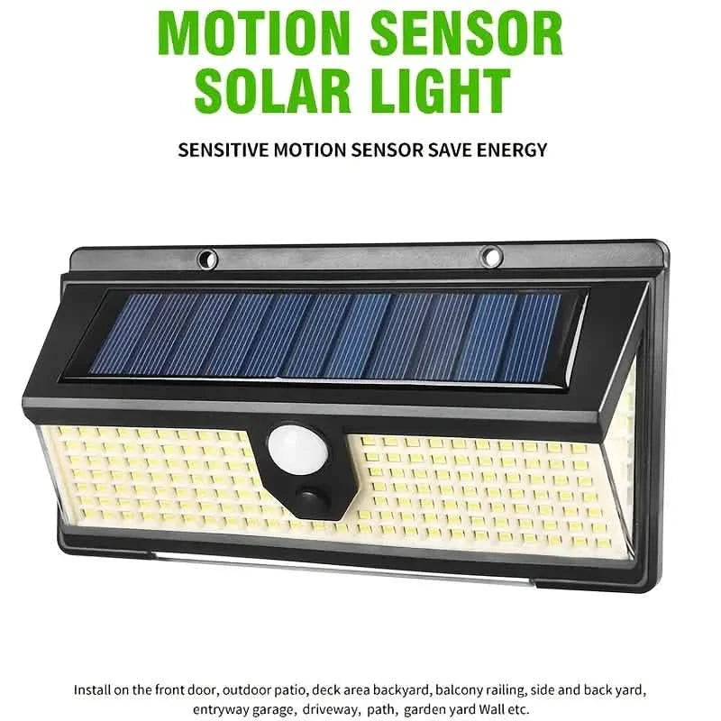 190 LED Upgrading Solar Light Wall DailySale