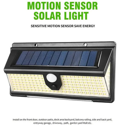 190 LED Upgrading Solar Light Wall DailySale