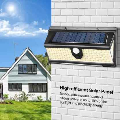190 LED Upgrading Solar Light Wall DailySale
