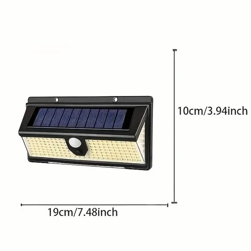 190 LED Upgrading Solar Light Wall DailySale
