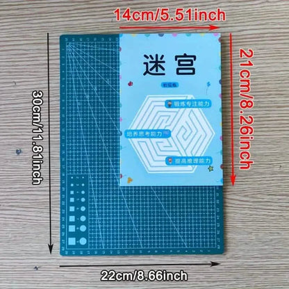 192 Patterns Concentration Maze Training Book DailySale