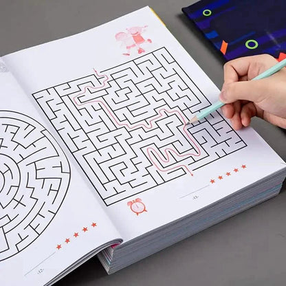 192 Patterns Concentration Maze Training Book DailySale