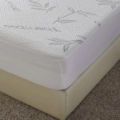 Bed Bath Fashions Premium Bamboo Waterproof Fitted Mattress Protector DailySale