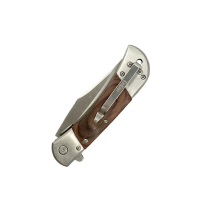 2-Pack: 3.75" Spring Assisted Knife W/ Drop Point Blade DailySale