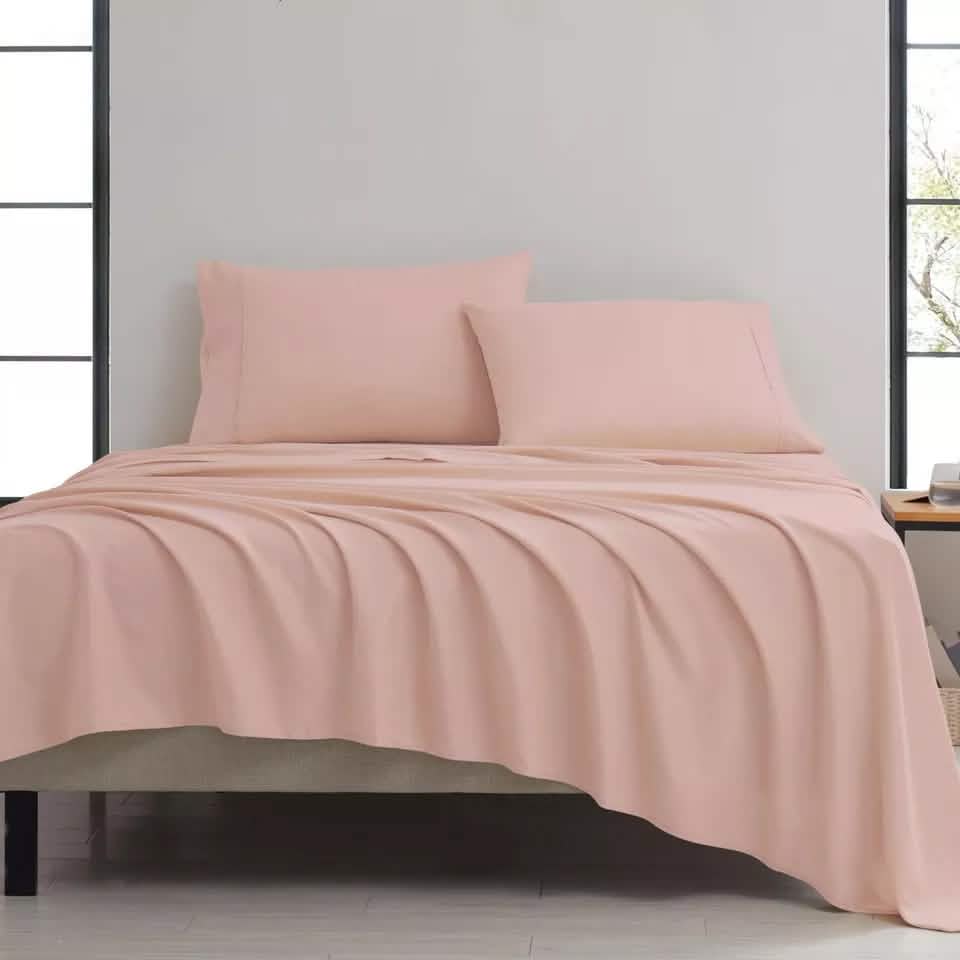 4-Piece: Kathy Ireland Twill Weave Luxury Sheet Set DailySale