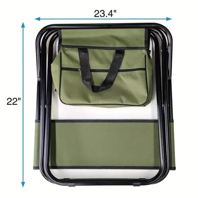 4-Piece: Folding Outdoor Chair with Storage Bag DailySale