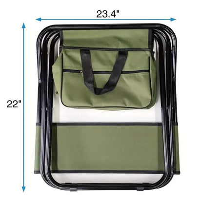 4-Piece: Folding Outdoor Chair with Storage Bag DailySale