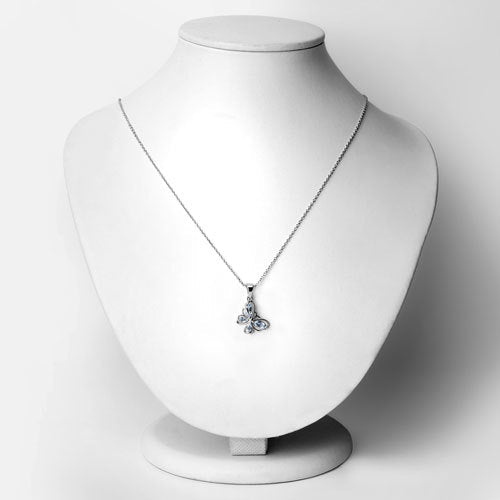 0.78 Carat Genuine Blue Topaz .925 Sterling Silver Pendant Bids.com