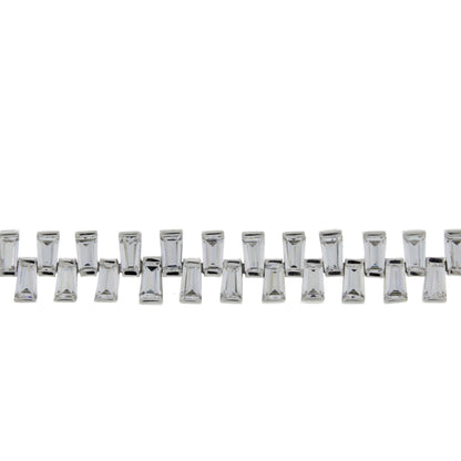 Genuine Cubic Zirconium Tennis Bracelet Sterling Silver Bids.com
