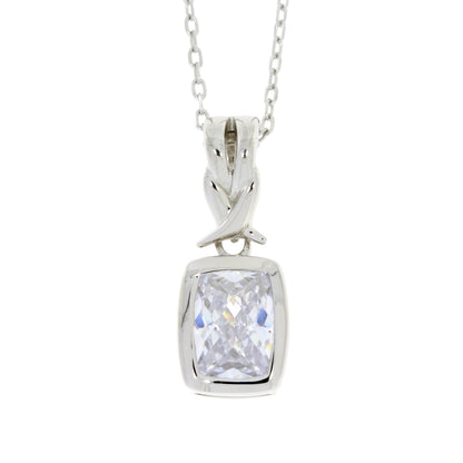 Cubic Zirconium Fashion Pendants Sterling Silver Bids.com