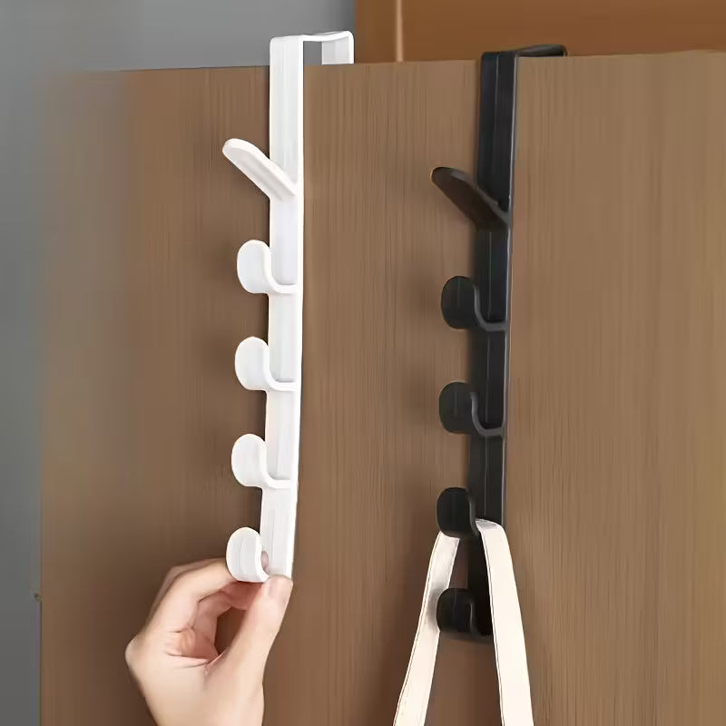 4-Hook Over-the-Door Adjustable Clothing & Bag Organizer DailySale