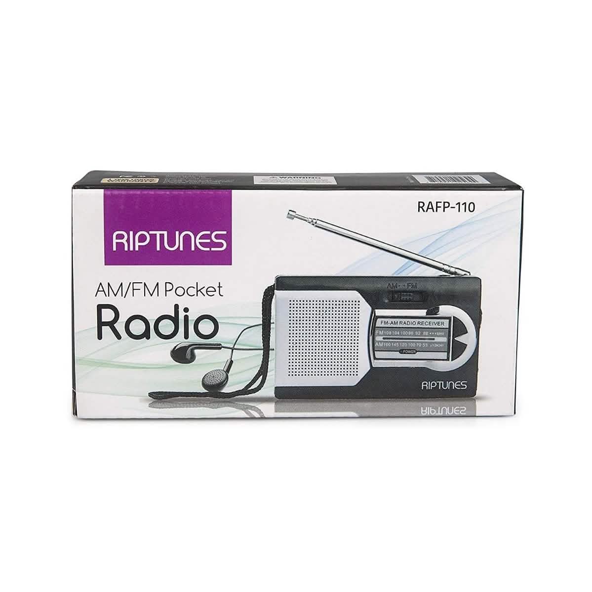 Impecca Riptunes Am/Fm Portable Radio with Speaker DailySale