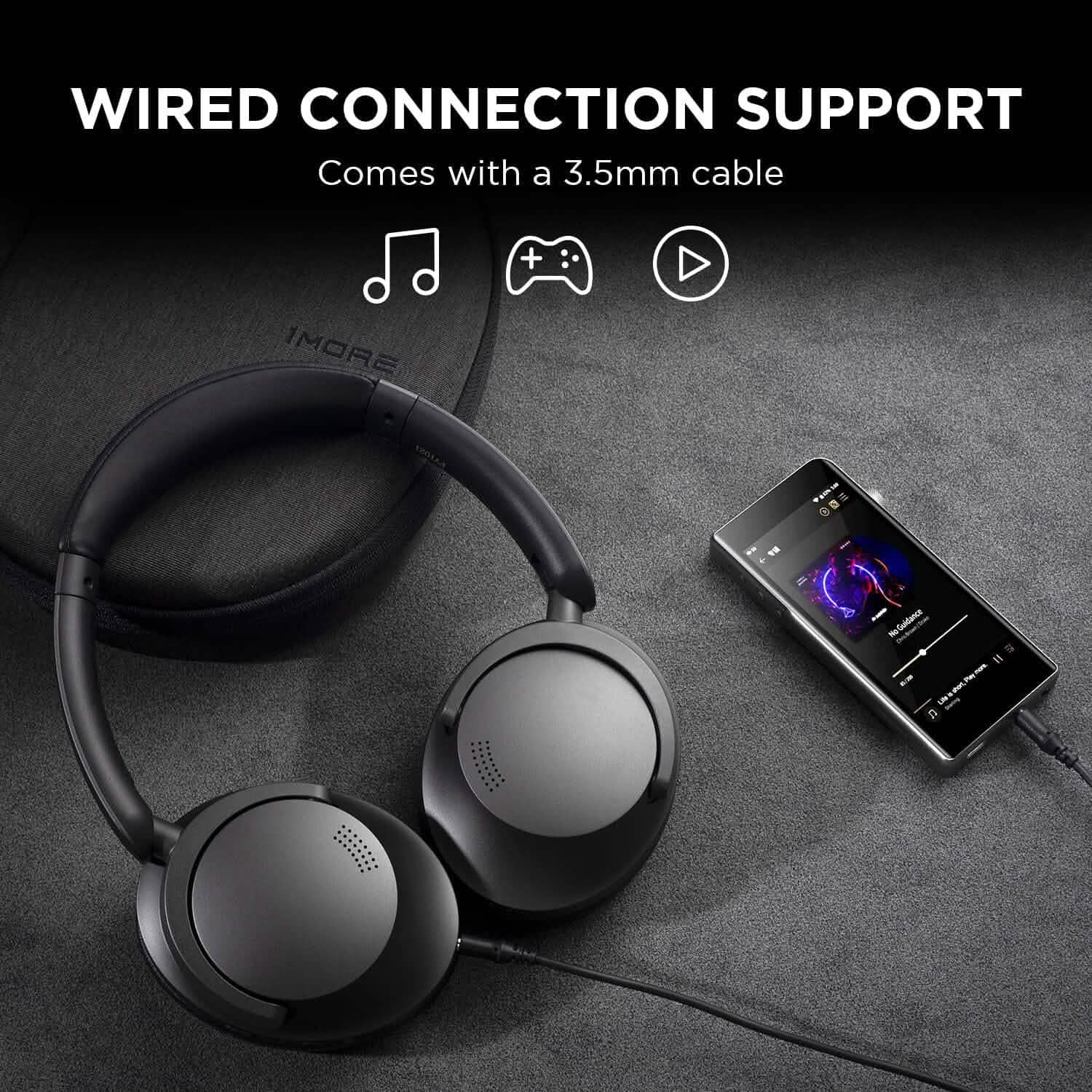 1MORE SonoFlow Active Noise Cancelling Headphones  (Refurbished) DailySale