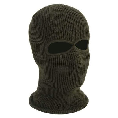 2 Holes Full Face Cover Hood Knitted Balaclava Face Mask DailySale