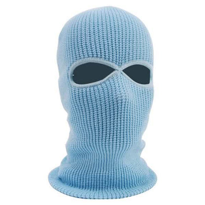2 Holes Full Face Cover Hood Knitted Balaclava Face Mask DailySale