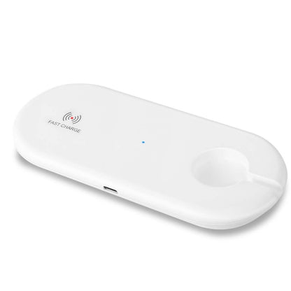 2-in-1 10W Qi Wireless Charging Pad DailySale