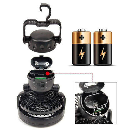 2-in-1 18 LED Camping Light and Ceiling Fan DailySale