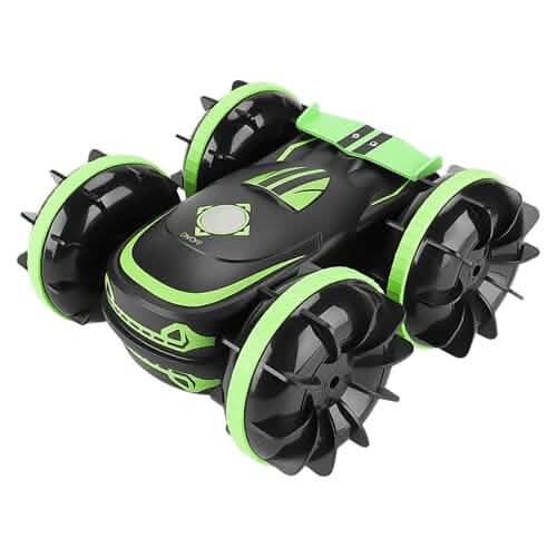 2-in-1 Amphibious RC Car Toy 4GHz 4WD Double-sided 360¬∞ Rotating Stunt Car DailySale