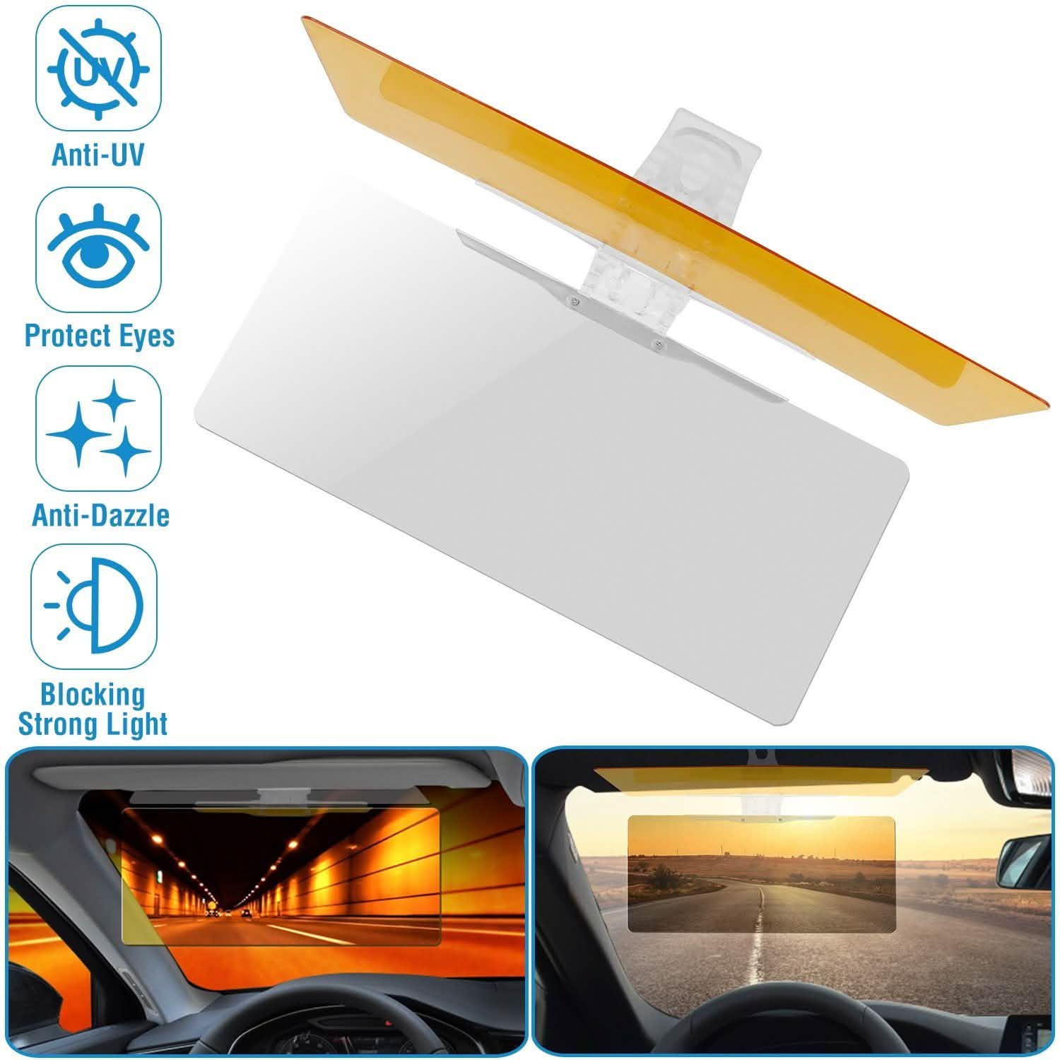2-in-1 Anti-Glare Auto Sun Visor DailySale