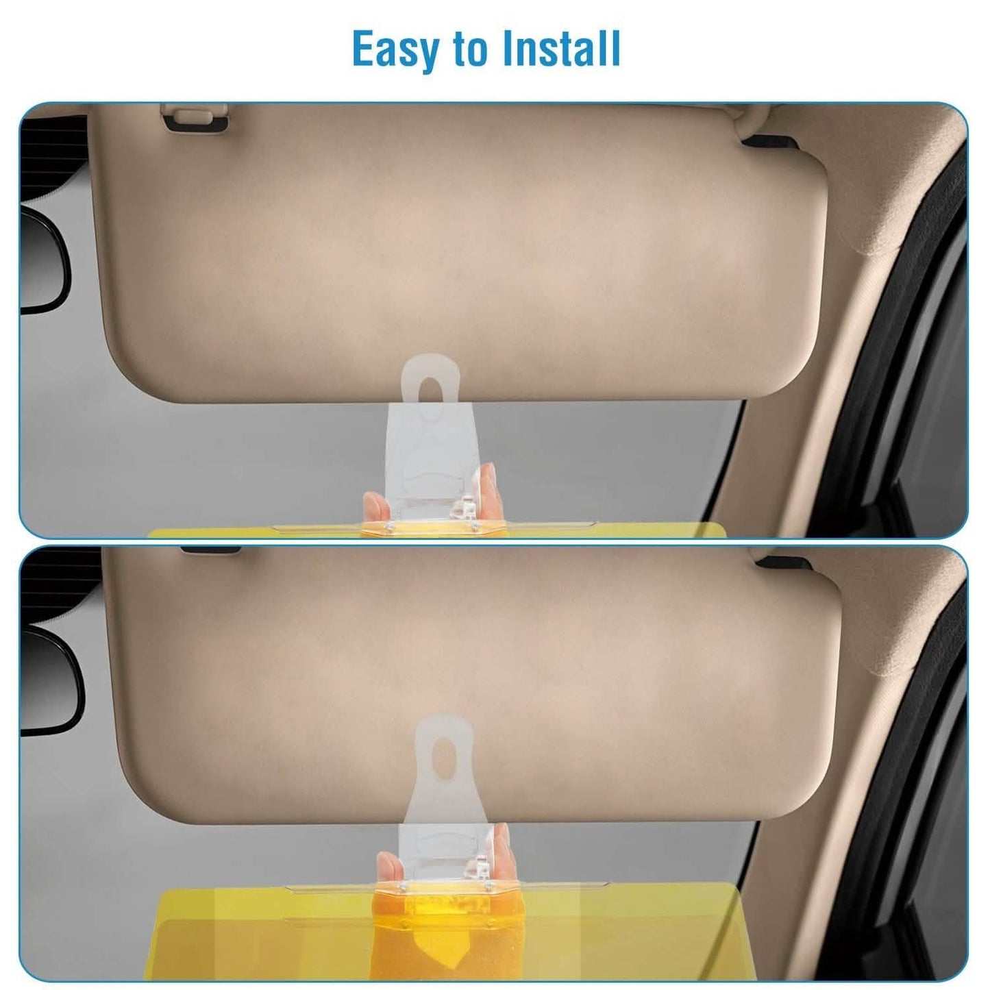 2-in-1 Anti-Glare Auto Sun Visor DailySale