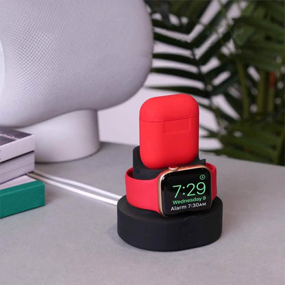 2-in-1 Apple Silicone Charging Stand DailySale