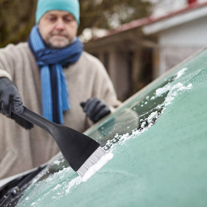2-in-1 Automobile Snow Shovel Frost Removal with 360¬∞ Pivoting Brush Head DailySale