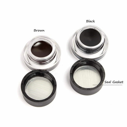 2-in-1 Black and Brown Gel Eyeliner Set DailySale