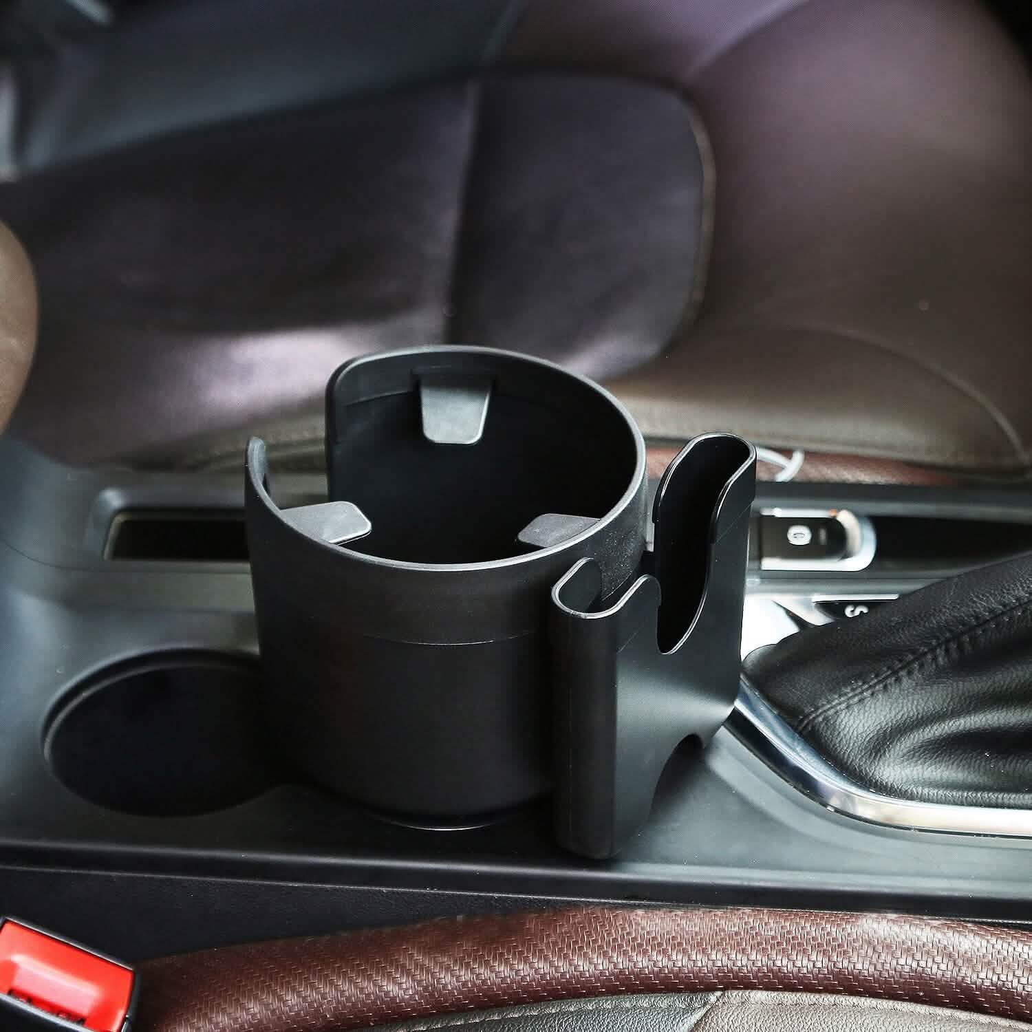 2-in-1 Car Cup Holder with Phone Holder Adjustable Base DailySale