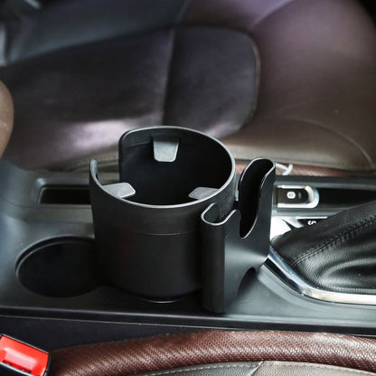 2-in-1 Car Cup Holder with Phone Holder Adjustable Base DailySale