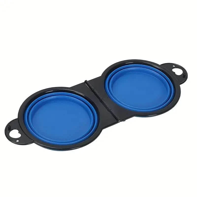 2-in-1 Collapsible Double Dog Bowl DailySale