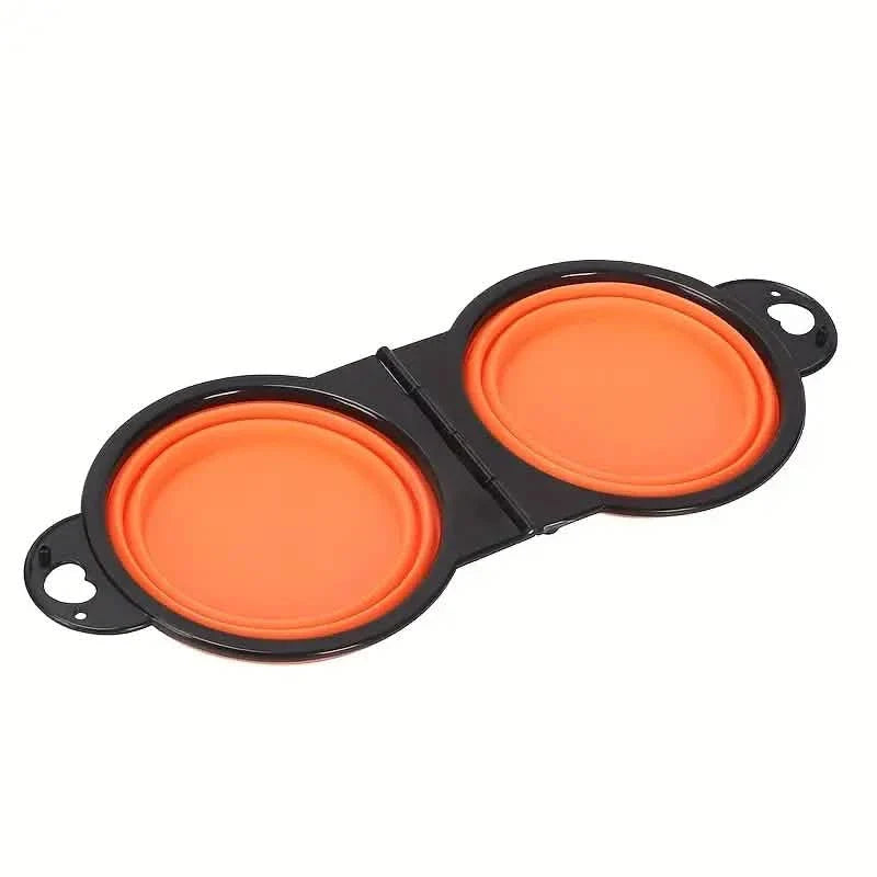 2-in-1 Collapsible Double Dog Bowl DailySale