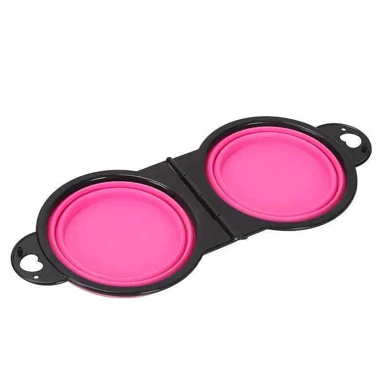 2-in-1 Collapsible Double Dog Bowl DailySale