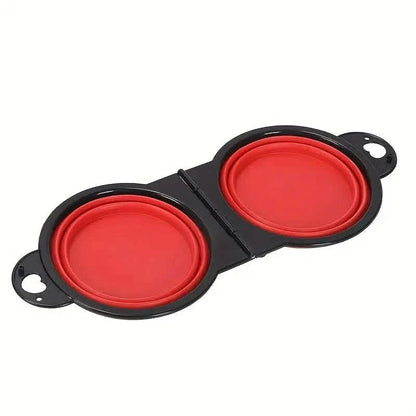 2-in-1 Collapsible Double Dog Bowl DailySale