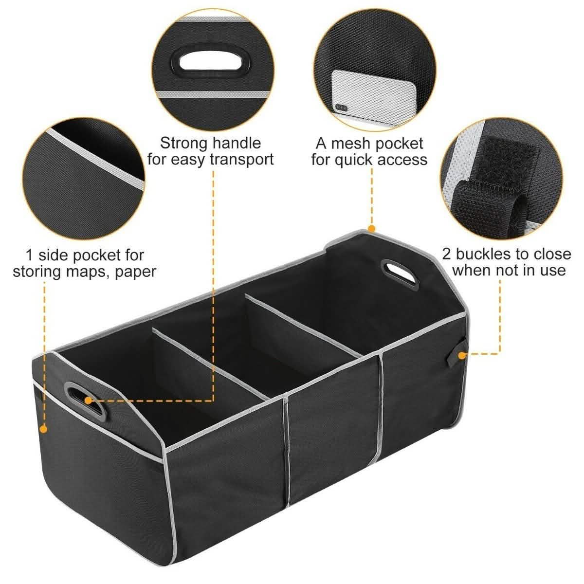 2-in-1 Collapsible Trunk Organizer with Removable Cooler DailySale