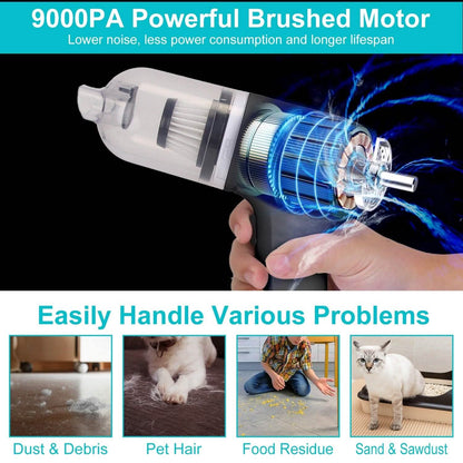 2-in-1 Cordless Vacuum Cleaner Compressed Air Duster DailySale