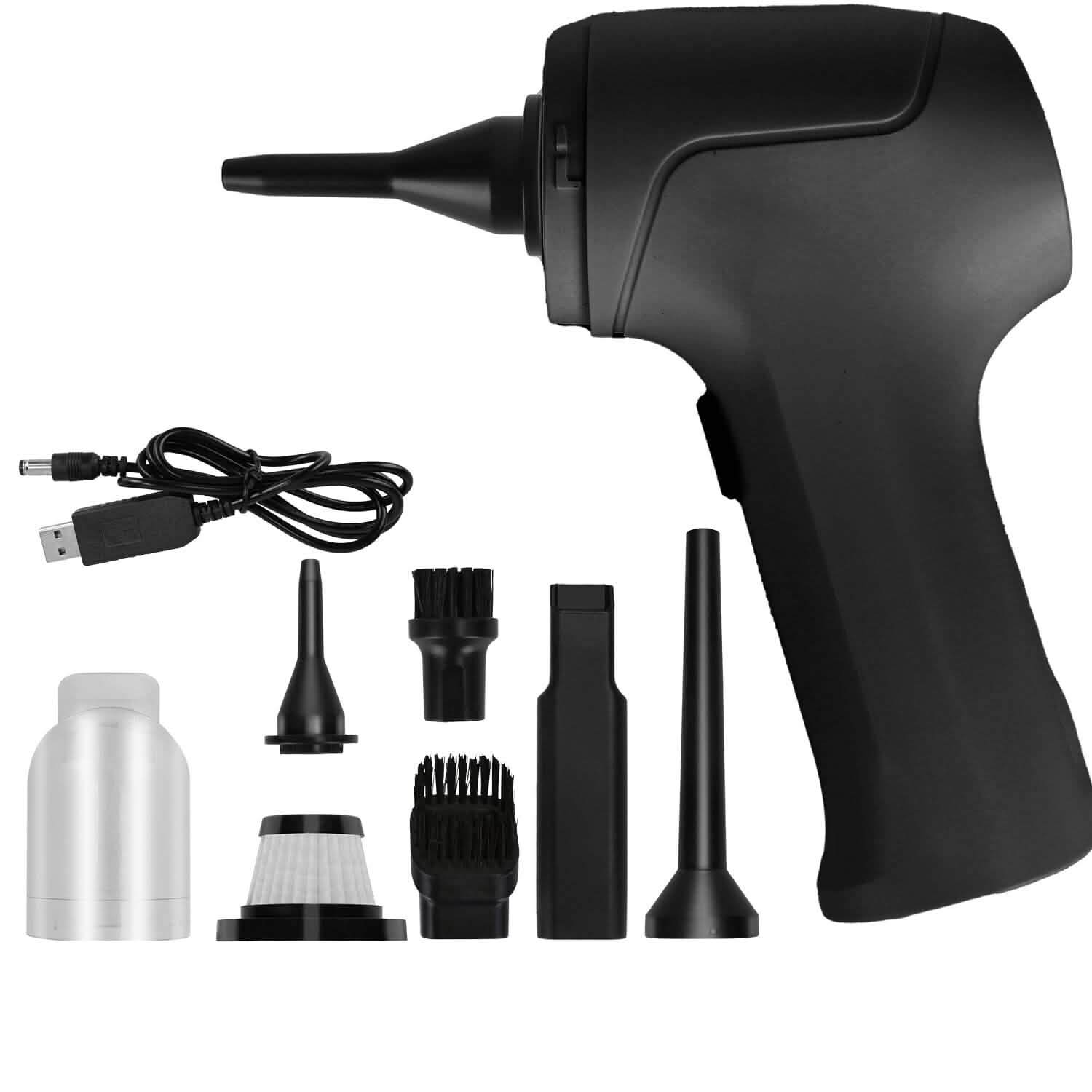 2-in-1 Cordless Vacuum Cleaner Compressed Air Duster DailySale