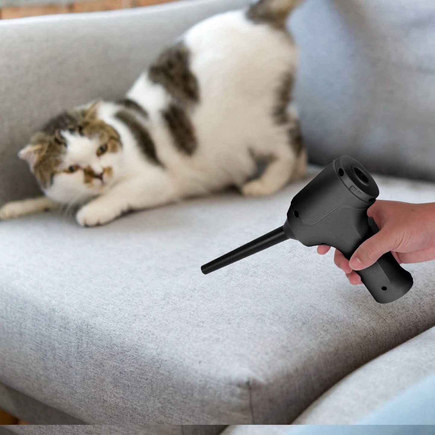 2-in-1 Cordless Vacuum Cleaner Compressed Air Duster DailySale
