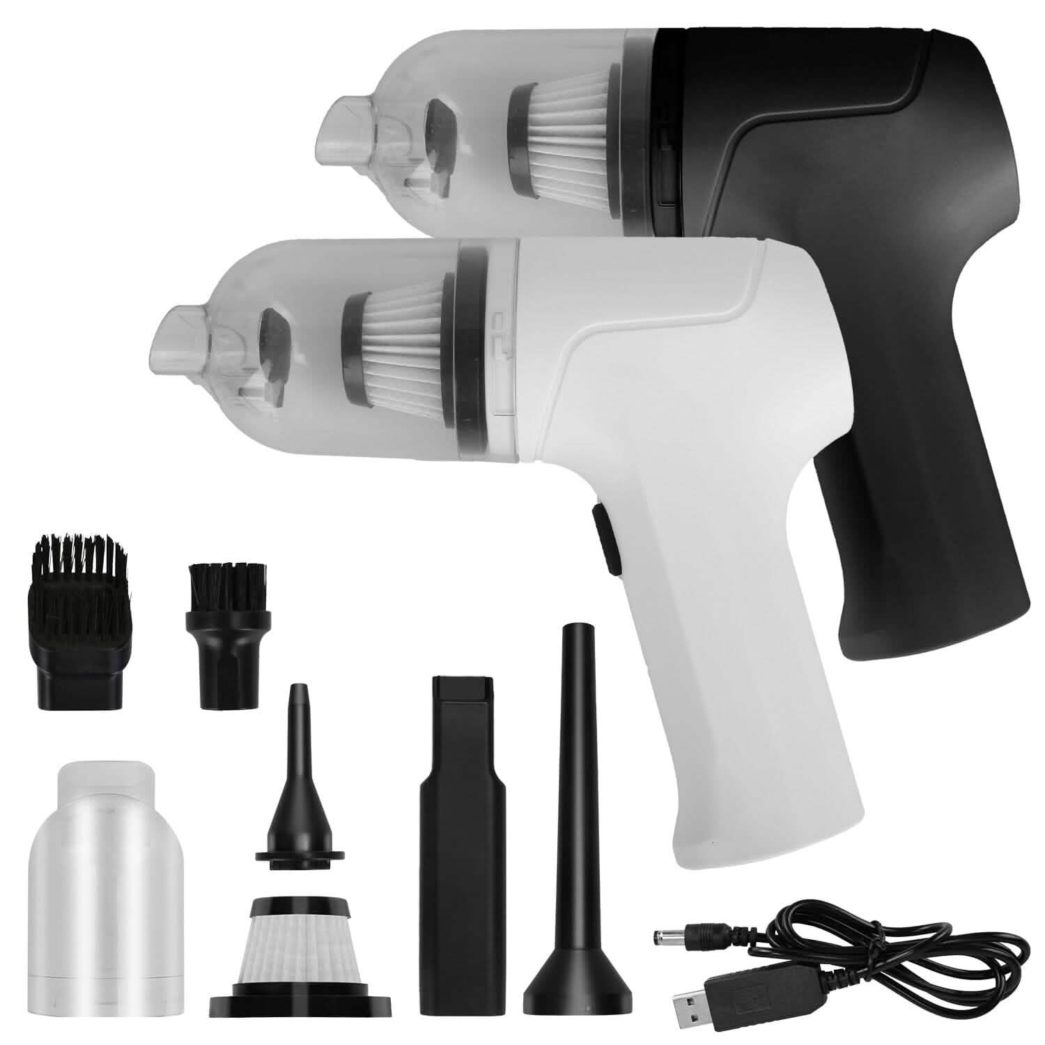 2-in-1 Cordless Vacuum Cleaner Compressed Air Duster DailySale