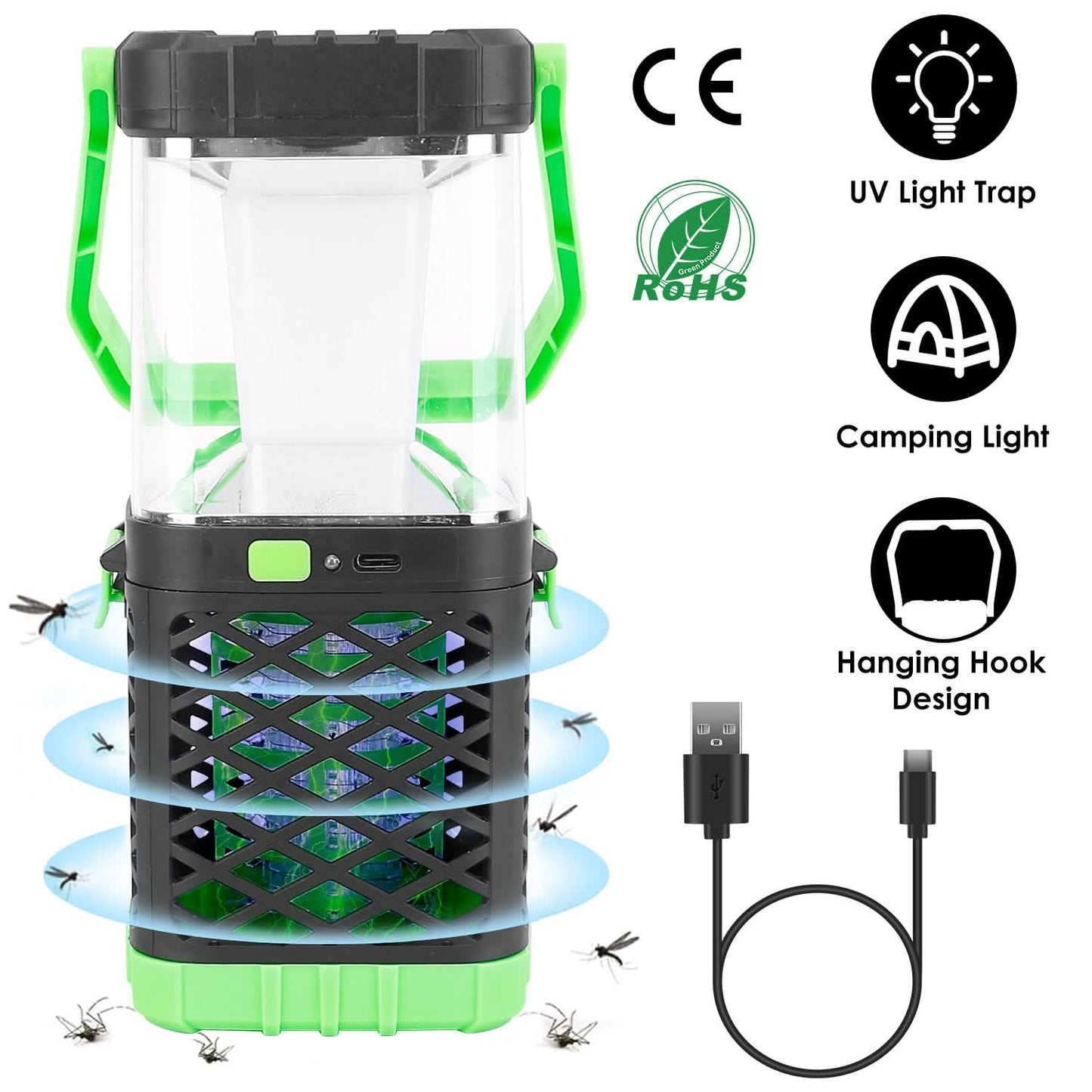 2-in-1 Electric Mosquito Killer Lamp Fly Bug Zapper DailySale